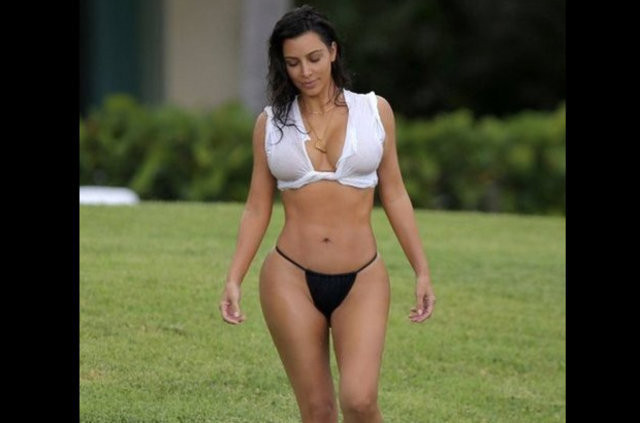 Kim Kardashian'ın iç çamaşırlı paylaşımı 3,5 milyon beğeni aldı - Resim: 4