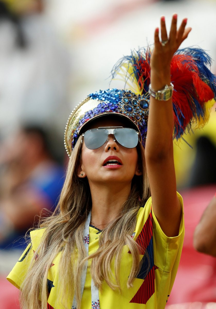 Dünya Kupası'nda Kolombiya tribünleri ilgi odağı - Resim: 2
