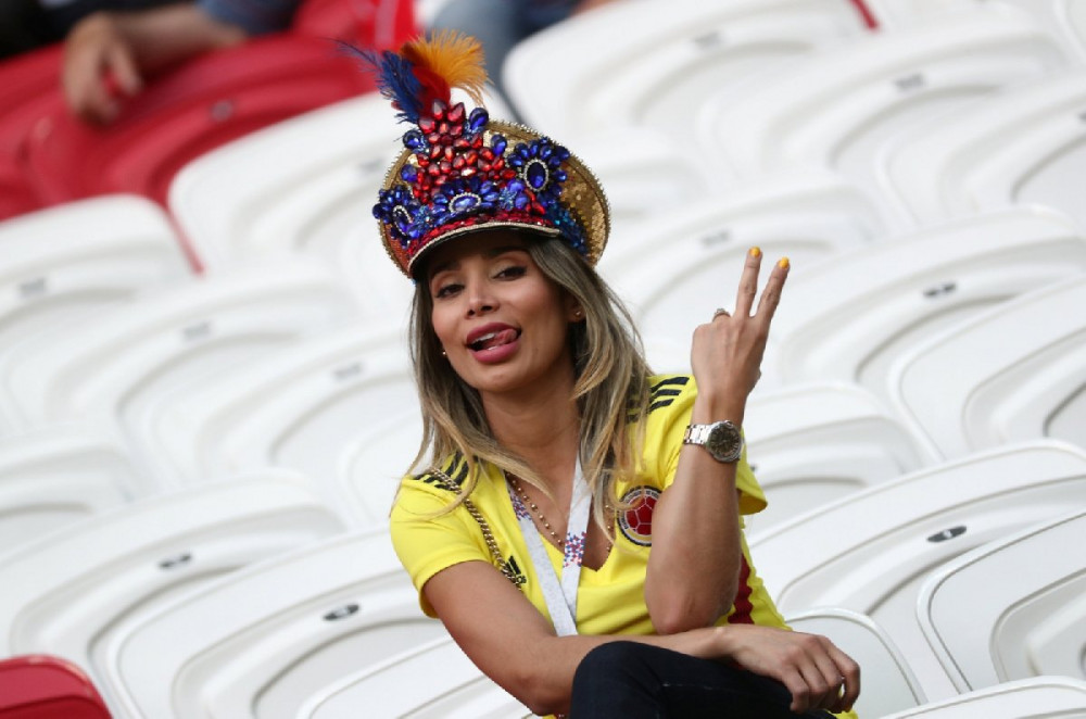 Dünya Kupası'nda Kolombiya tribünleri ilgi odağı - Resim: 4