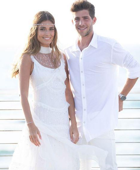 Sergi Roberto ünlü model Coral Simanovich'le evlendi - Resim: 2