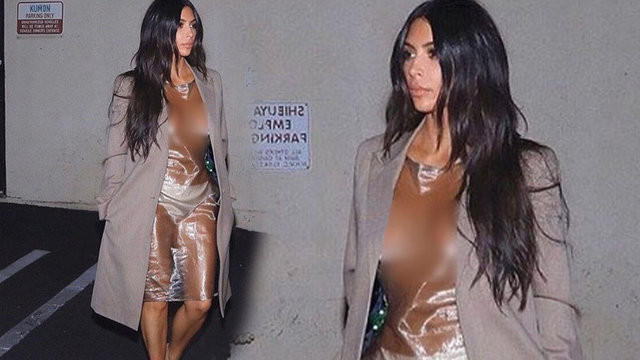 Kim Kardashian'ın transparan kıyafetine eleştiri yağmuru - Resim: 1