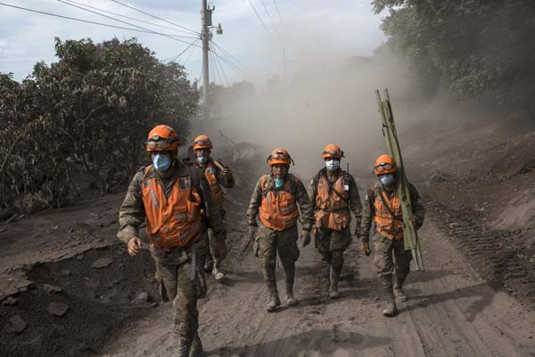 Guatemala'da yanardağ patlaması sonrası korkunç kareler - Resim: 3