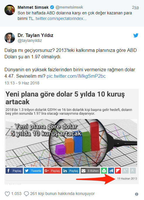 Mehmet Şimşek'in dolar tweetine sosyal medyada tepki: Ağam bizimle eğleniyi - Resim: 4