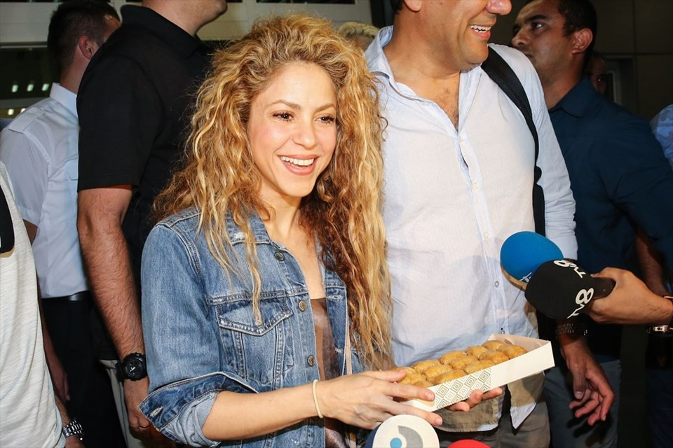 Shakira'ya İstanbul'da baklava ikramı - Resim: 3