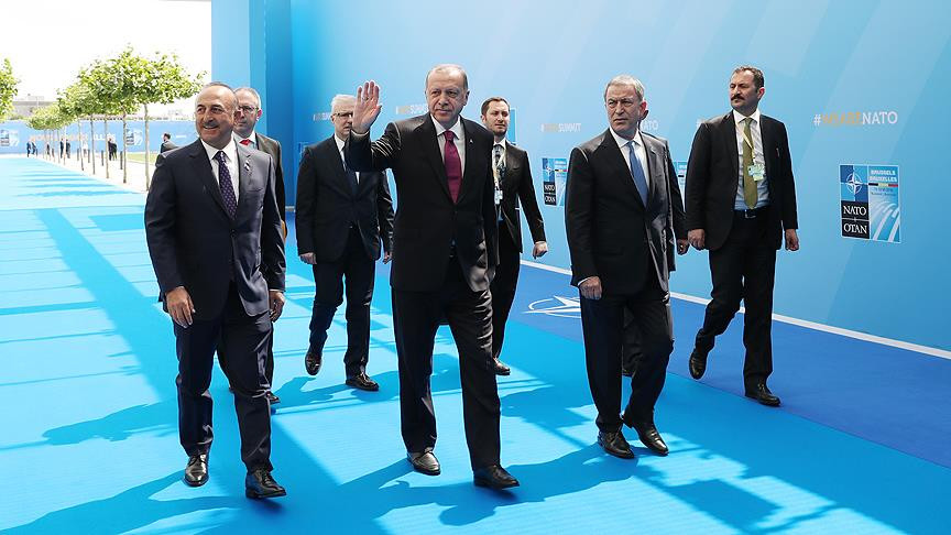 Cumhurbaşkanı Recep Tayyip Erdoğan NATO Zirvesi'nde - Resim: 1