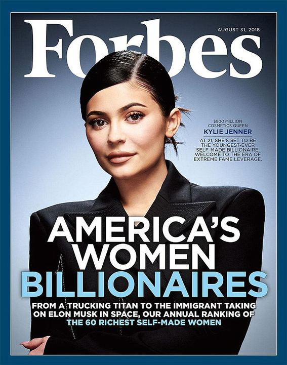 Kylie Jenner ekonomi dergisi Forbes'in kapağında - Resim: 3