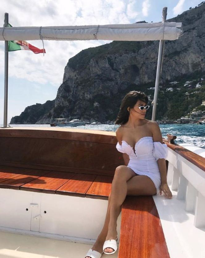 Kourtney Kardashian, Younes Bendjima ile İtalya'da - Resim: 4