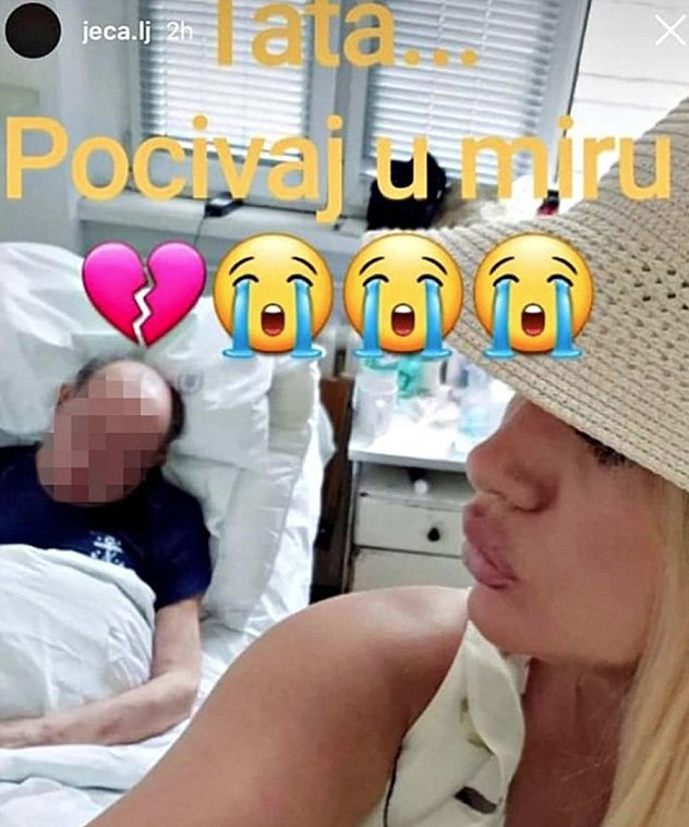 Ölen babasıyla selfie çeken Jelica Ljubicic olay yarattı - Resim: 3