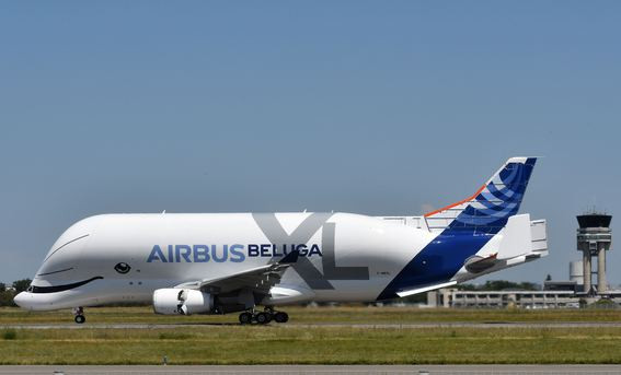 Airbus'ın balina görünümlü uçağı ilk kez göklerde - Resim: 1