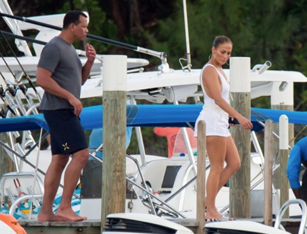 Jennifer Lopez ve Alex Rodriguez Bahamalar'da - Resim: 4