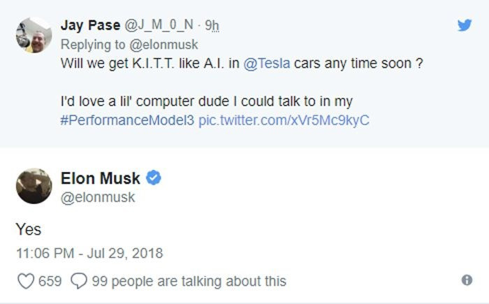 Tesla'nın patronu Elon Musk'tan KITT müjdesi! - Resim: 3