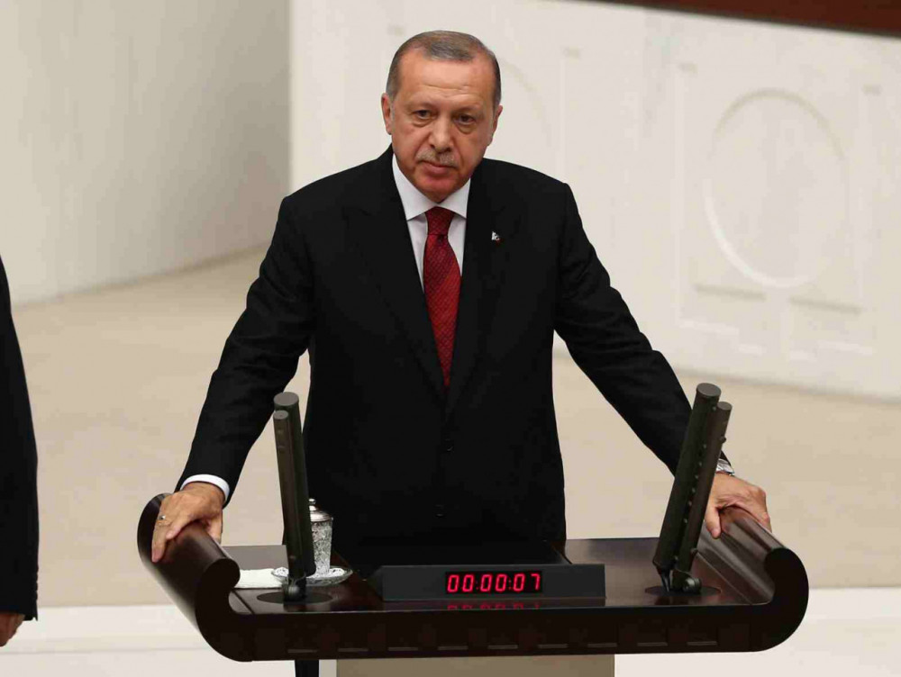 Muhalefet partilerinden Erdoğan'a tepki! Yemin töreninde ayağa kalkmadılar - Resim: 1