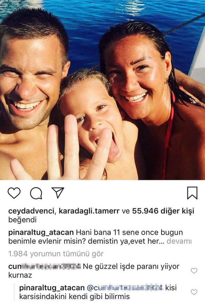 Pınar Altuğ'un terbiyesiz takipçisine verdiği ayar takdir topladı - Resim: 2