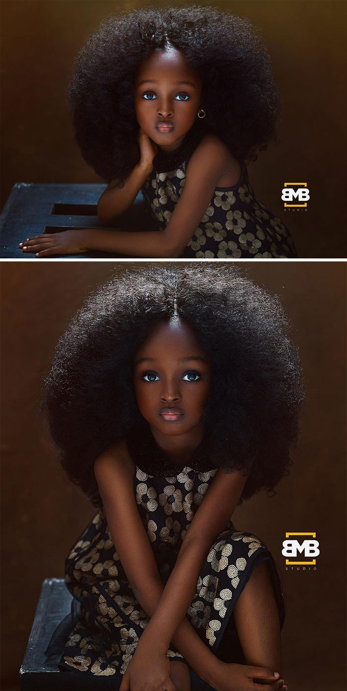 Güzellikleri dünyayı salladı! İşte Nijeryalı Bamuyiwa'nın portreleri - Resim: 1