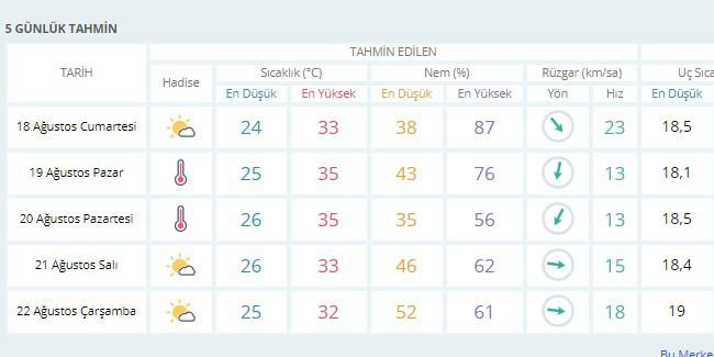 Kurban Bayramı'nda hava nasıl olacak? Meteoroloji'den resmi açıklama geldi - Resim: 4