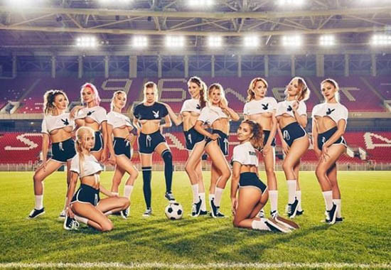 En güzel Rus modeller futbol takımı kurdu - Resim: 1