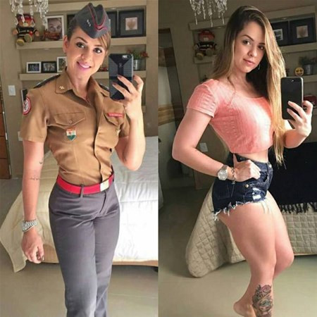 Kadın askerlerin üniformasız ve iç çamaşırlı görüntüleri olay oldu - Resim: 2