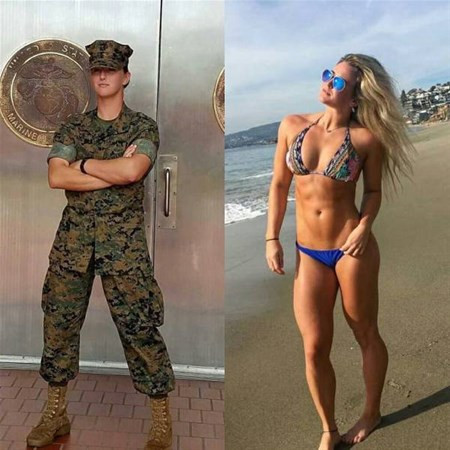 Kadın askerlerin üniformasız ve iç çamaşırlı görüntüleri olay oldu - Resim: 3