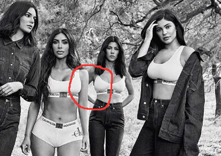 Kardashian ailesinin o fotoğrafında rezil eden photoshop hatası - Resim: 4