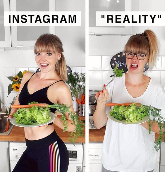 Alman Blogger Instagram'ın gerçek yüzünü fotoğraflarla gözler önüne serdi - Resim: 3