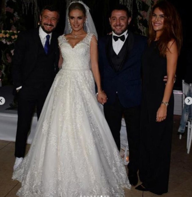 Nihat Kahveci ile Fulya Kahveci Boğaz'da düğün yaptı - Resim: 2