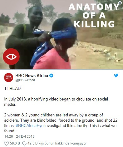 BBC Afrika'dan habercilik örneği: İnfaz edilen o çocukların katilleri kim? - Resim: 1