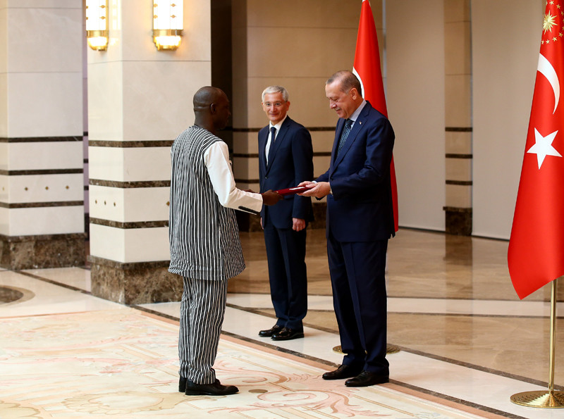 Erdoğan Burkina Faso Büyükelçisi'nin çocuklarını böyle sevdi - Resim: 3