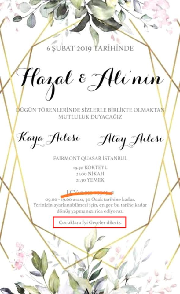 Hazal Kaya ve Ali Atay'ın düğün davetiyesi tepki çekti - Resim: 3