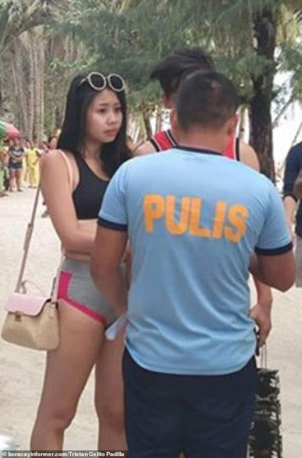 Kadın turist string bikinisi yüzünden gözaltına alındı - Resim: 3