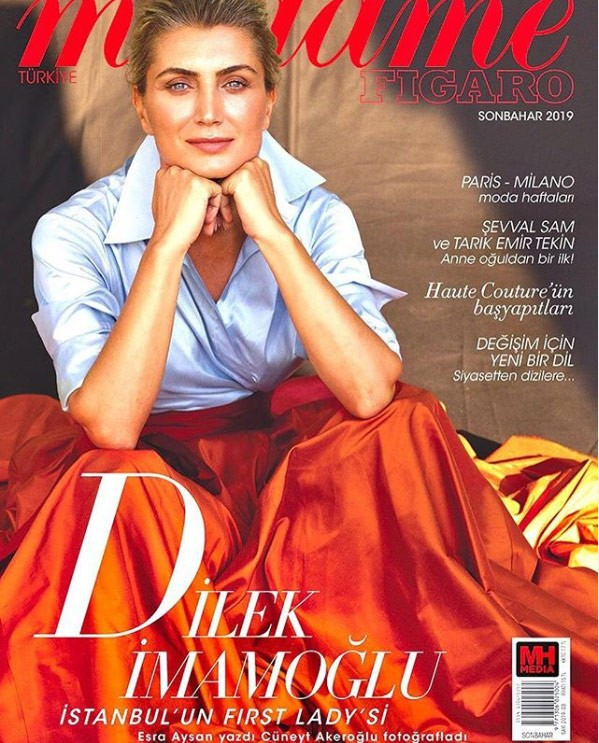 Madame Figaro dergisi Dilek İmamoğlu'nu kapağına taşıdı: İstanbul'un First Lady'si - Resim: 1