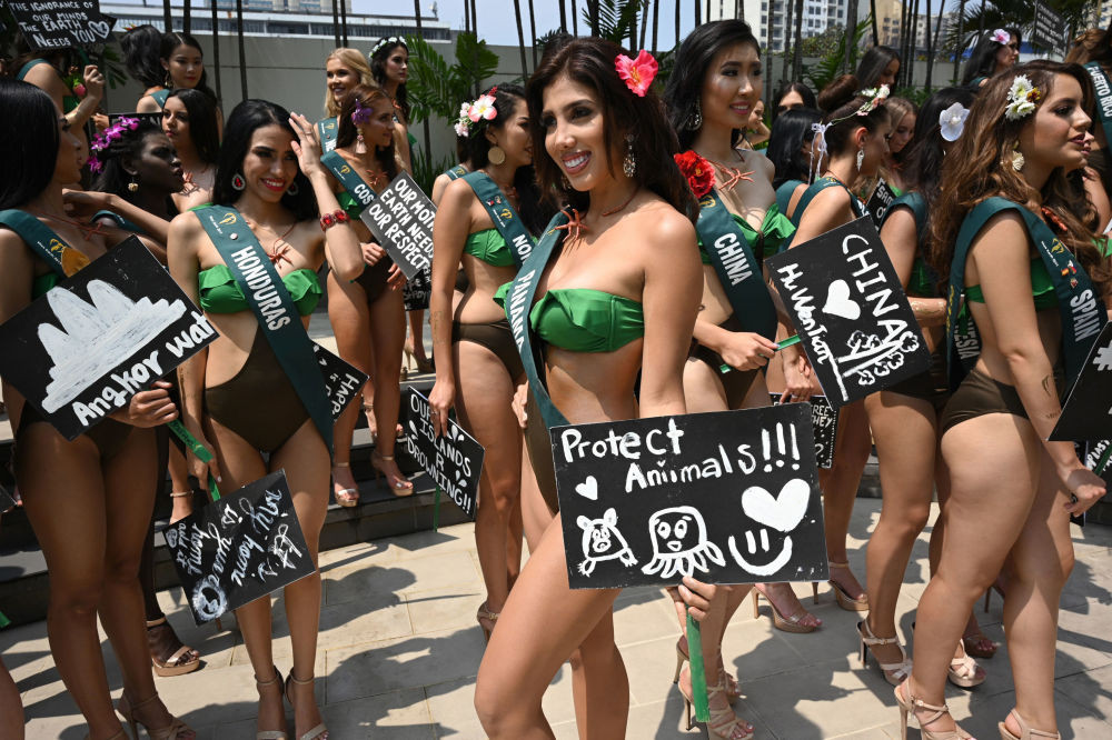 Miss Earth 2019 adayları çevreci sloganlarla boy gösterdi - Resim: 2
