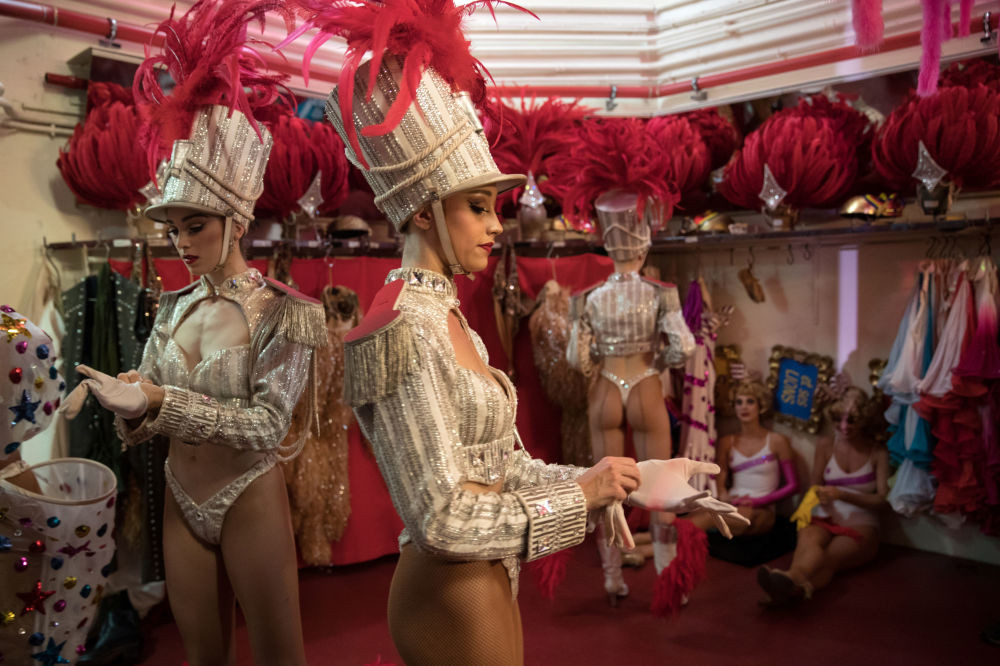 Dünyaca ünlü Moulin Rouge kabaresinin sahne arkasından kareler - Resim: 1