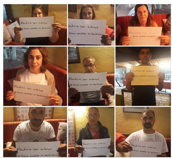 AKP'li vekil Şirin Ünal'ın evinde şüpheli ölen Nadira Kadirova için adalet istiyoruz kampanyası - Resim: 2