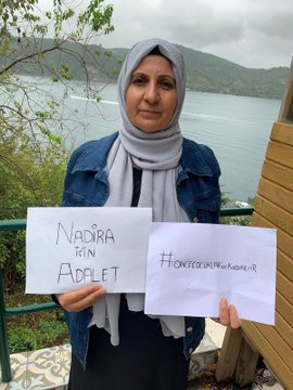 AKP'li vekil Şirin Ünal'ın evinde şüpheli ölen Nadira Kadirova için adalet istiyoruz kampanyası - Resim: 13