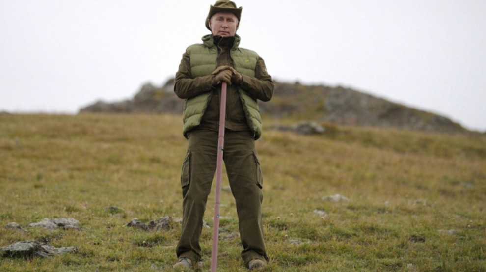 Suriye sınırında gerilim tırmanırken, Putin dağa tırmandı - Resim: 2