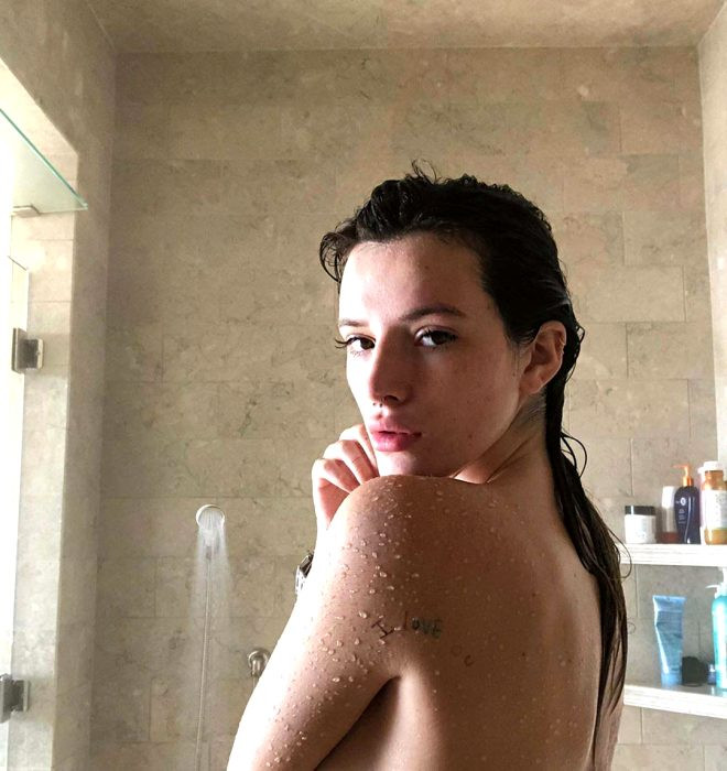 Bella Thorne banyoda duş alırken videosunu paylaştı - Resim: 3