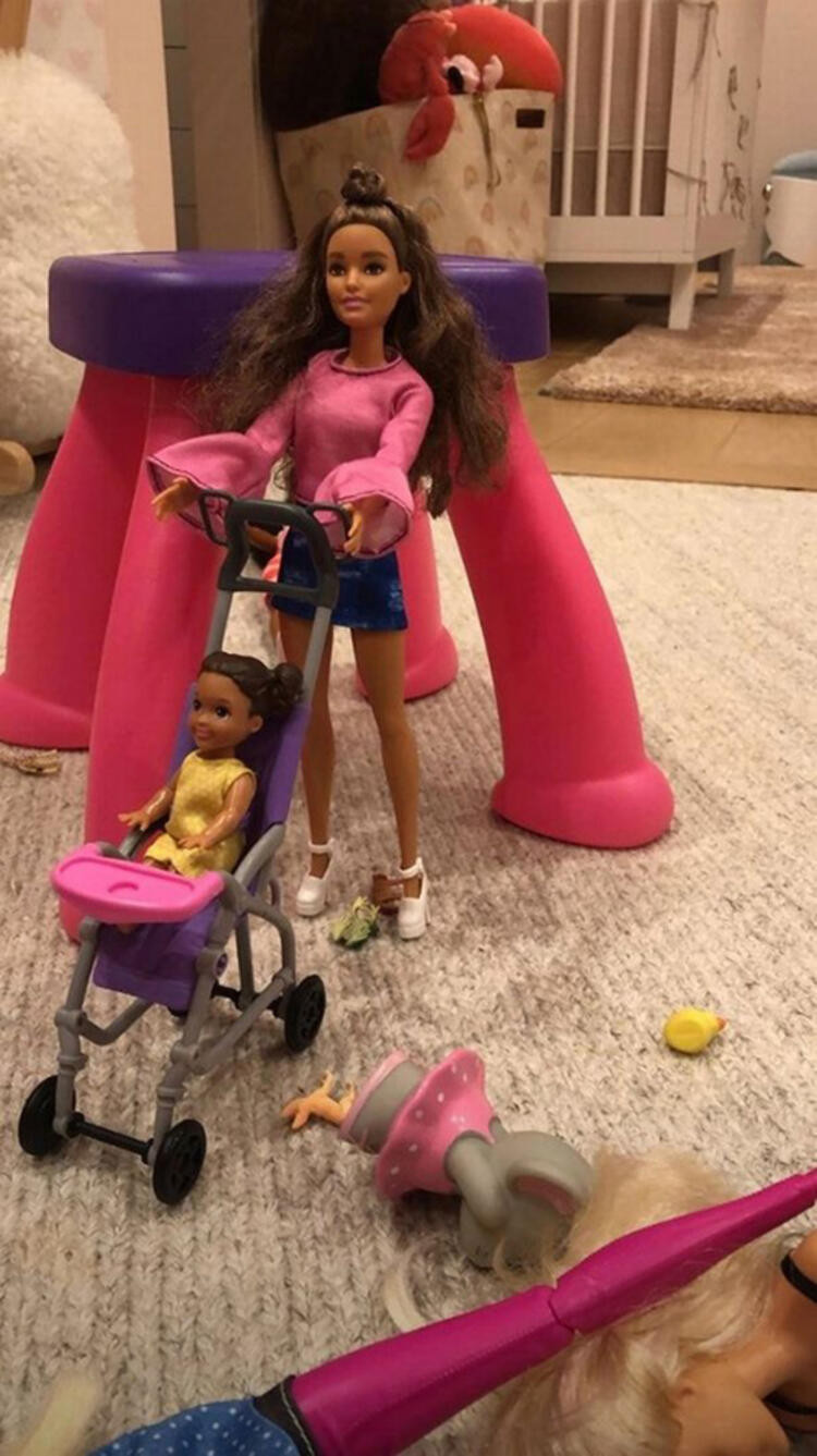 Kylie Jenner 1 yaşındaki kızı Stormi'yi bu odada büyütüyor - Resim: 2