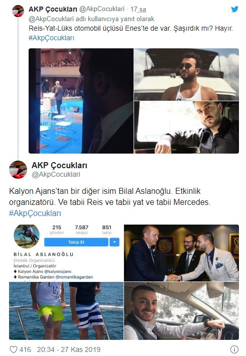 Kim bu Kalyon Ajans? AKP’nin zengin çocukları hesabında ilginç paylaşımlar - Resim: 4