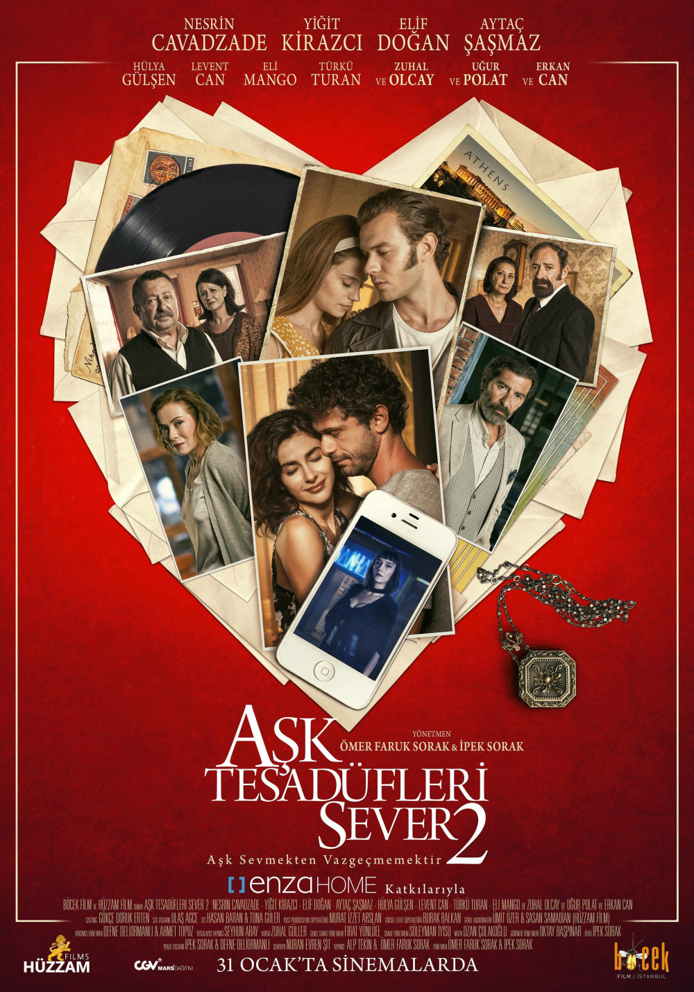 Nesrin Cavadzade yine çok seksi: Aşk Tesadüfleri Sever 2 filminin afişi - Resim: 3