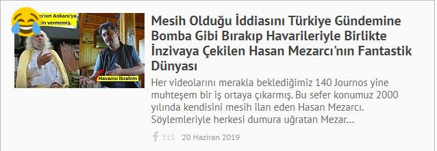 2020 yaşını kutlayan sahte mesih Hasan Mezarcı sosyal medyanın diline düştü - Resim: 1