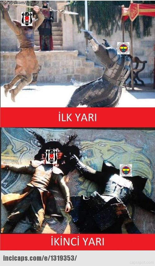 Beşiktaş Fenerbahçe maçı capsleri - Resim: 2
