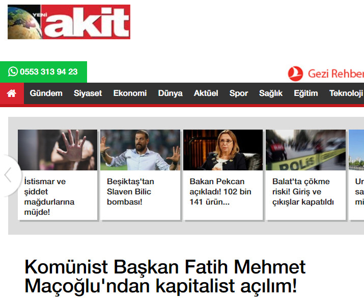 Komünist Başkan Fatih Maçoğlu Akit'in hedefinde: 2550 TL'lik montla... - Resim: 2