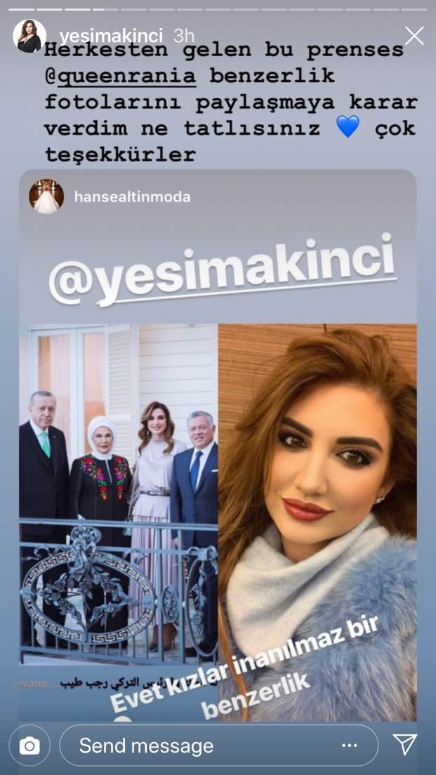 Kraliçe Rania ve Yeşim Akıncı benzerliği sosyal medyayı salladı - Resim: 4