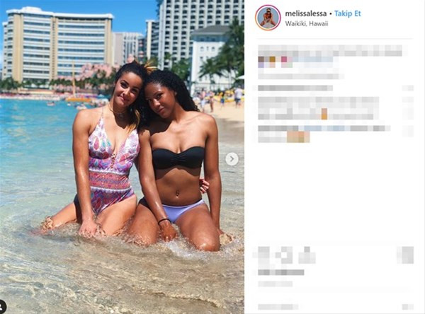 Güzel plaj voleybolcusu Melissa Fuchs sosyal medyayı sallıyor - Resim: 1