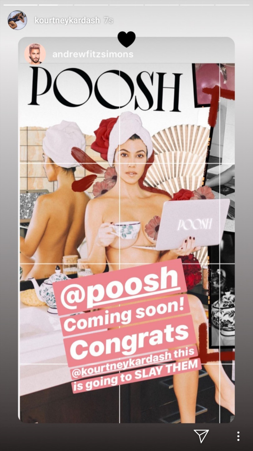 Kourtney Kardashian Poosh adını verdiği yeni projesini açıkladı - Resim: 2