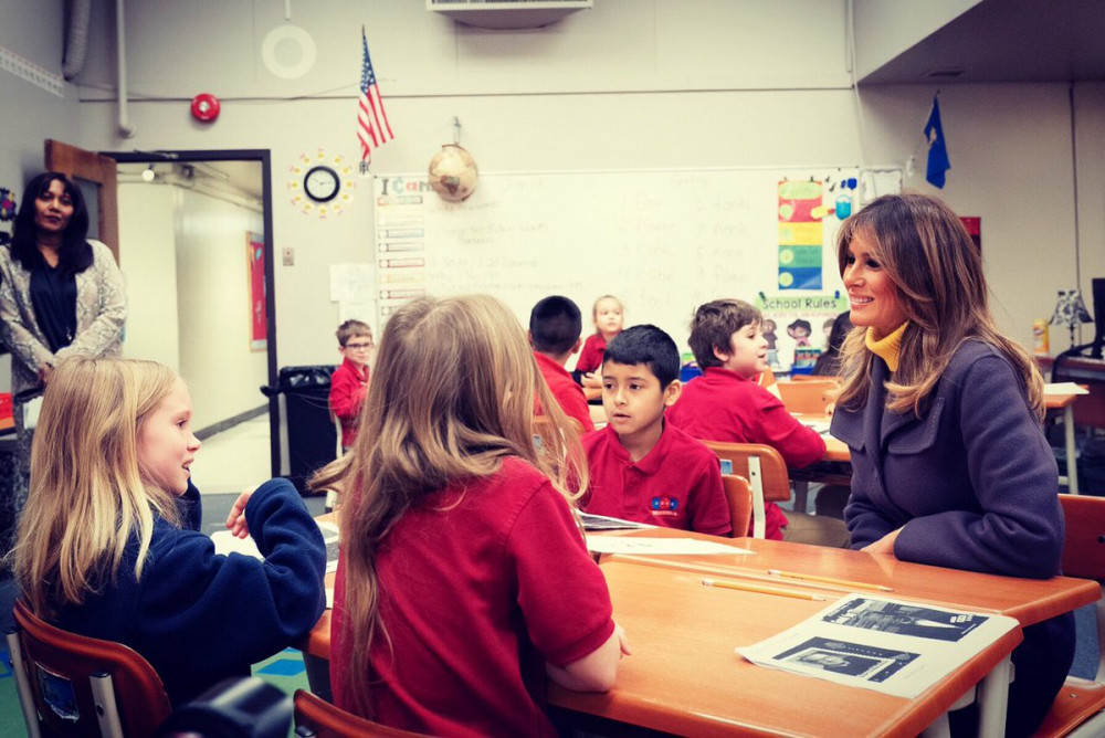Melania Trump FETÖ okulunu ziyaret etti - Resim: 2
