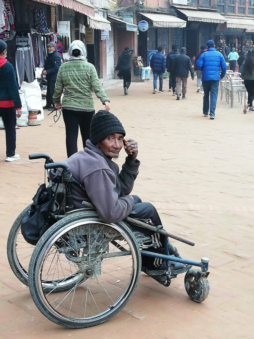 Nepal sokaklarının güleryüzlü masumiyeti - Resim: 4