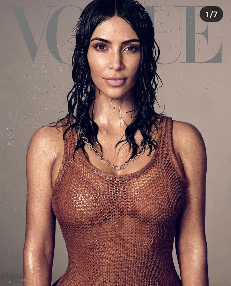 Kim Kardashian dergiye kapak oldu pozları şaşırttı - Resim: 2