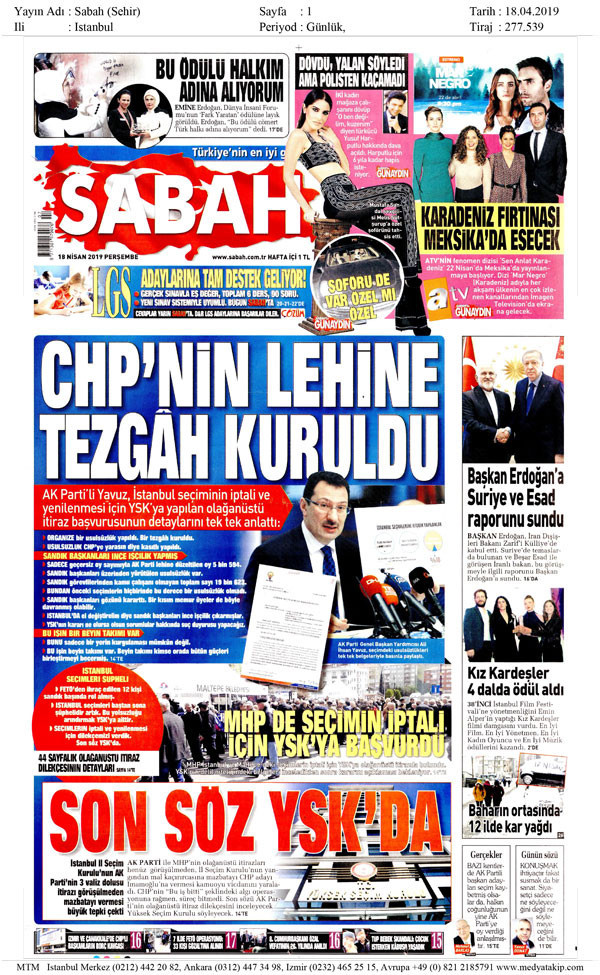 Başkan Ekrem İmamoğlu'nu hangi gazete nasıl gördü? - Resim: 3