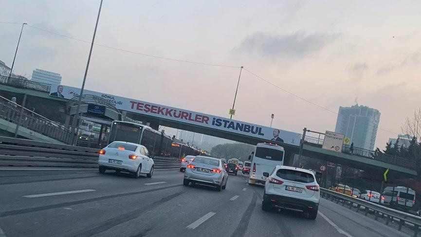 AKP’nin teşekkürler pankartları İstanbul’un dört bir yanında - Resim: 1